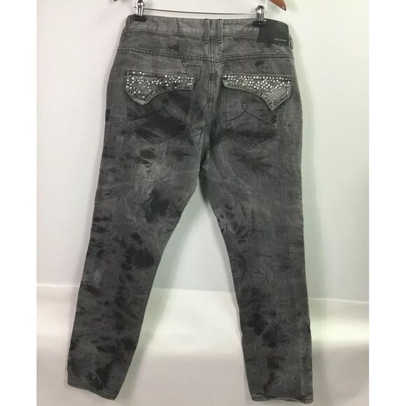 Rocawear Other - Rocawear Mens Jeans Distressed‎ black gray Stonewashed Pants StreetWear Sz 40X32